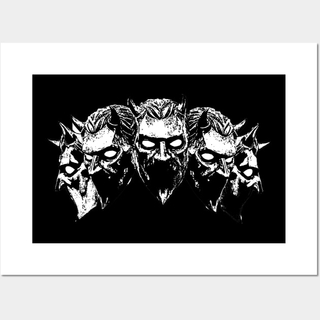 Nameless Ghouls Wall Art by J1JDesign